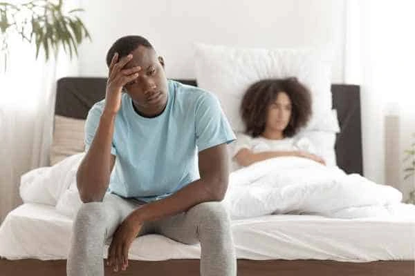 Man upset about ED symptoms Old Trafford