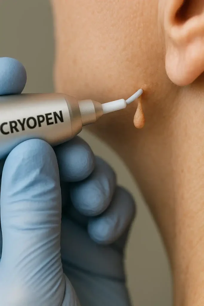 Cryopen for skin tags removal Old Trafford speak to our team today!