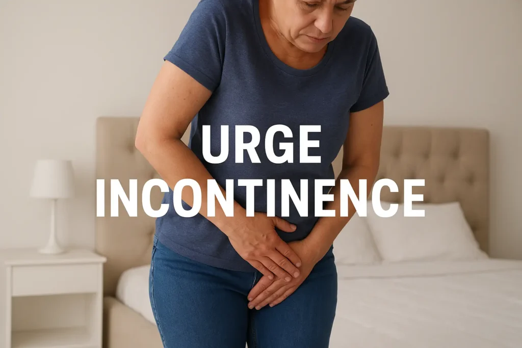 how to manage urge incontinence Old Trafford symptoms