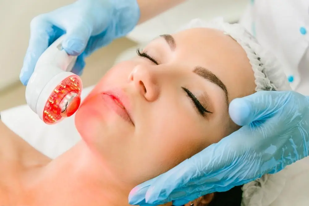 woman having non-surgical Morph8 treatment Old Trafford